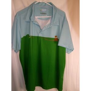 RSVLTS Caddyshack Breakfast‎ Balls 2XL Modern Fit Golf Polo Shirt